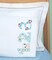 Jack Dempsey Children's Stamped Pillowcase W/Perle Edge-Numbers 1,2,3